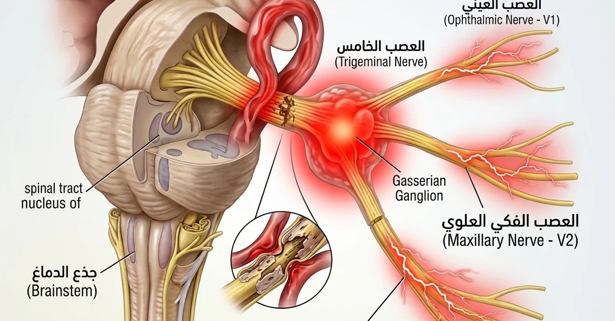 علاج العصب الخامس بالتردد الحراري
