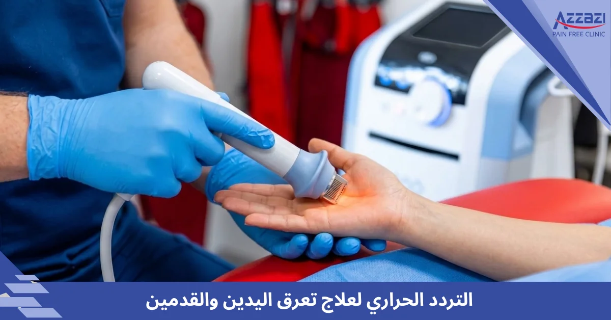 التردد الحراري لعلاج تعرق اليدين والقدمين